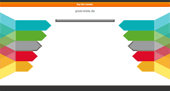 Desktop Screenshot of pixel-kiste.de