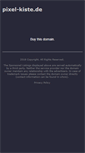 Mobile Screenshot of pixel-kiste.de